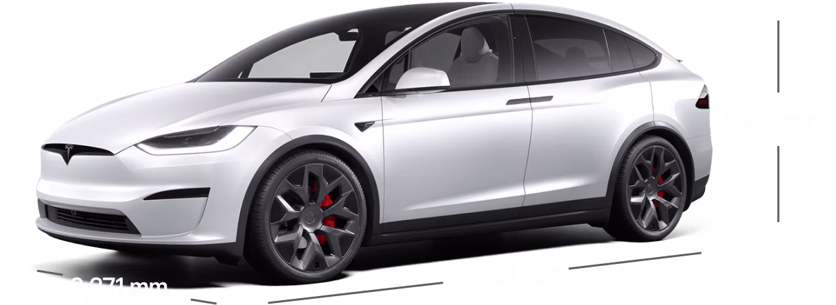 Model X ölçüleri